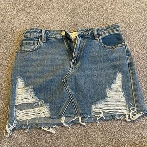 Pacsun denim skirt